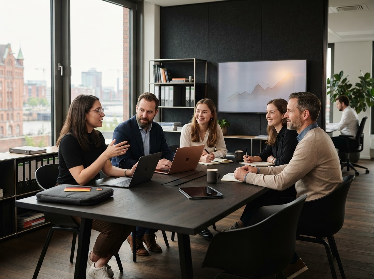 Morgenreif Global Arbeitsumgebung mit Datenanalyse-Oberfläche
